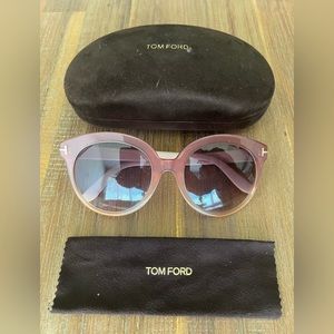 Tom Ford Monica Sunglasses in Rose gradient